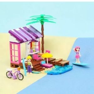 Beach Shack Building Block Set, 228 Pieces